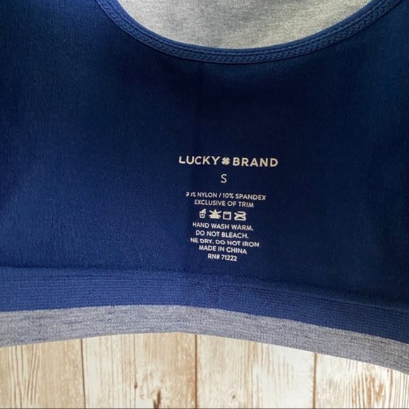 Bundle of 2 NWT LUCKY BRAND t shirt bra wire free - Picture 5 of 6